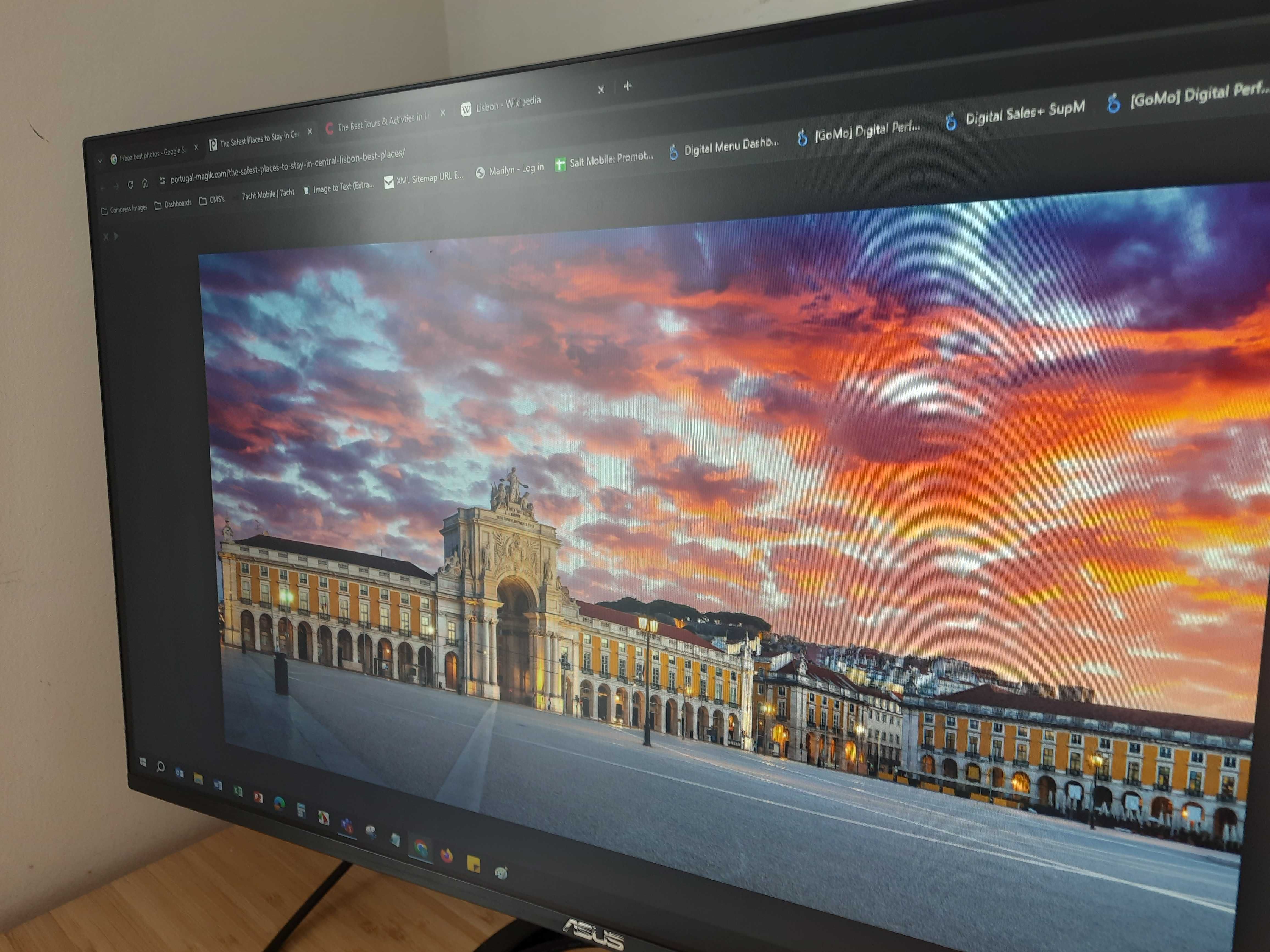 Monitor Asus 27" VZ27EHF | 100 Hz | Full HD / IMPECÁVEL