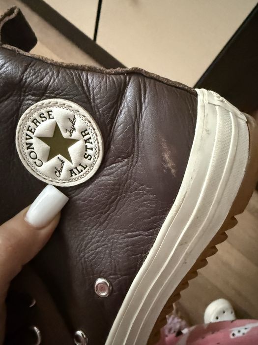 Кеди оригінал шкіряні converse унісекс