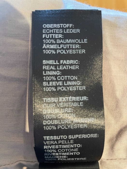 Casaco OAKWOOD 100% Pele