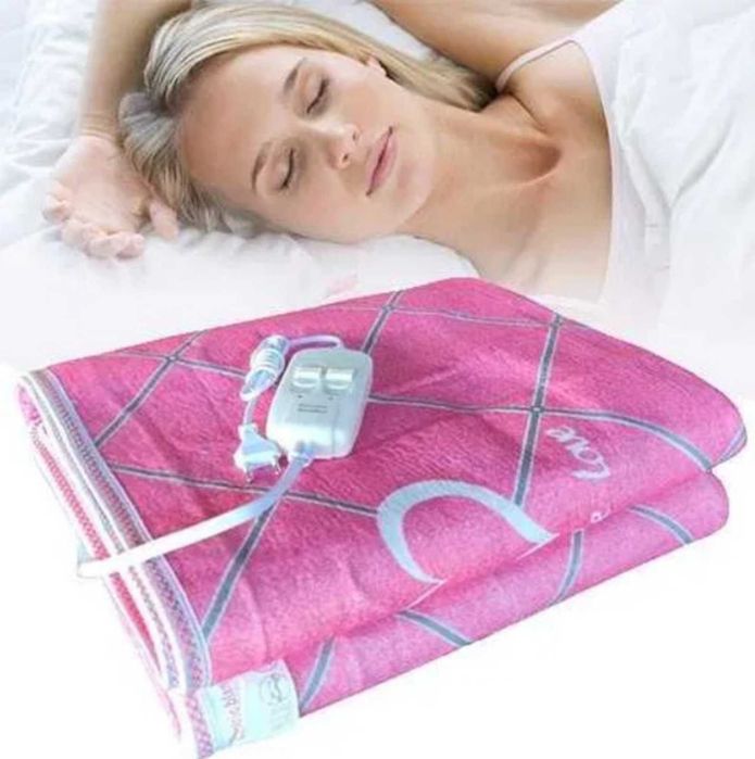 Двухспальная электро простынь качественная экономная теплая