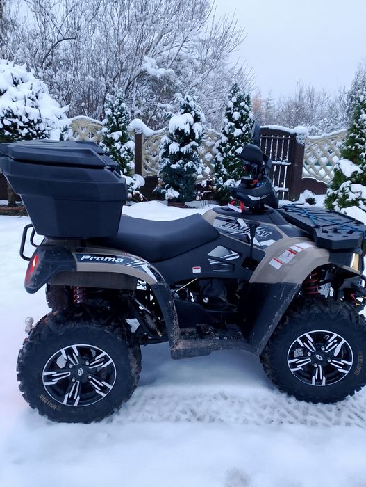 Promocja 420 promax z pługiem