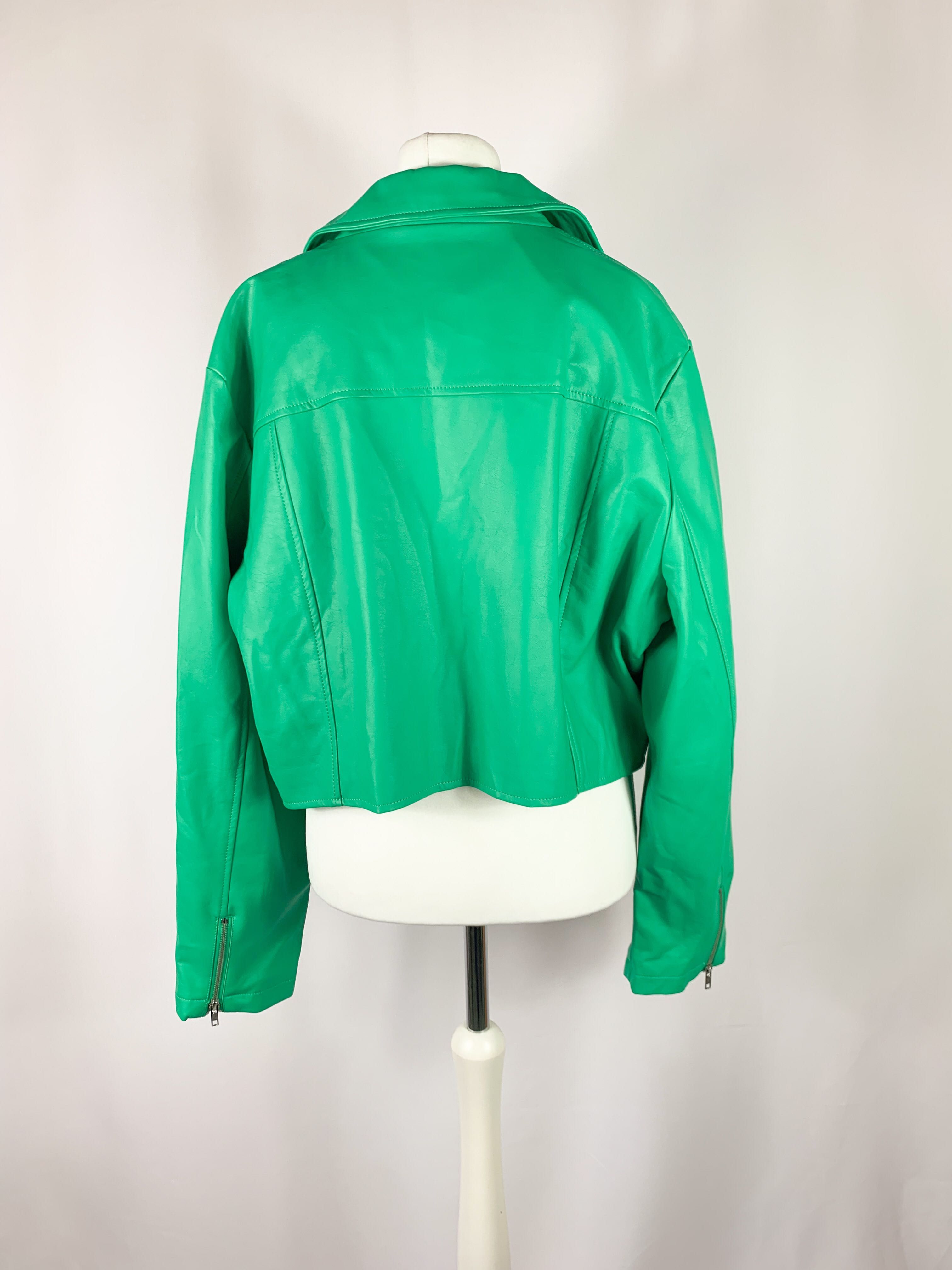 Куртка, экокожа, бренд ASOS, новая, косуха, мото-куртка, XL-XXL