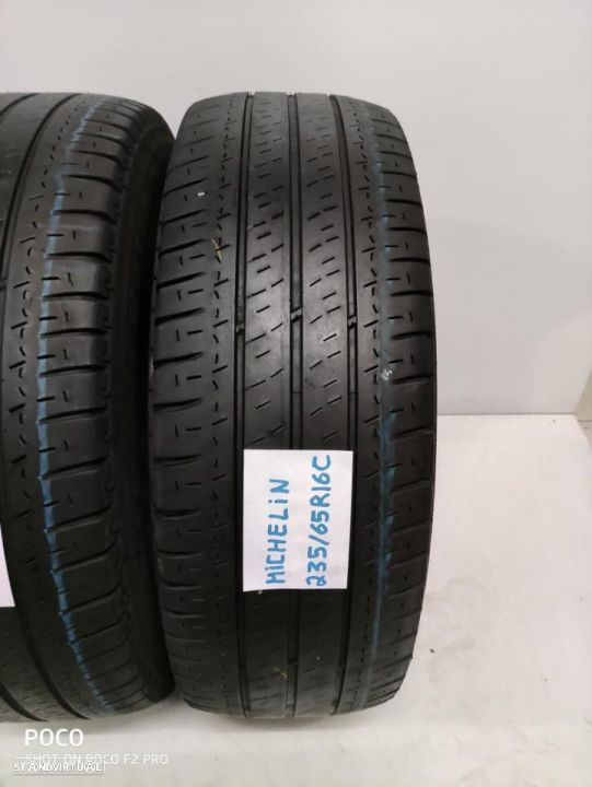 2 pneus semi novos 235/65/16c michelin agilis ( oferta dos portes)