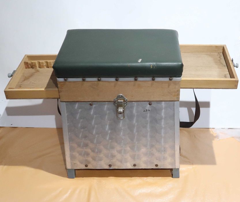 Banco de pesca antigo