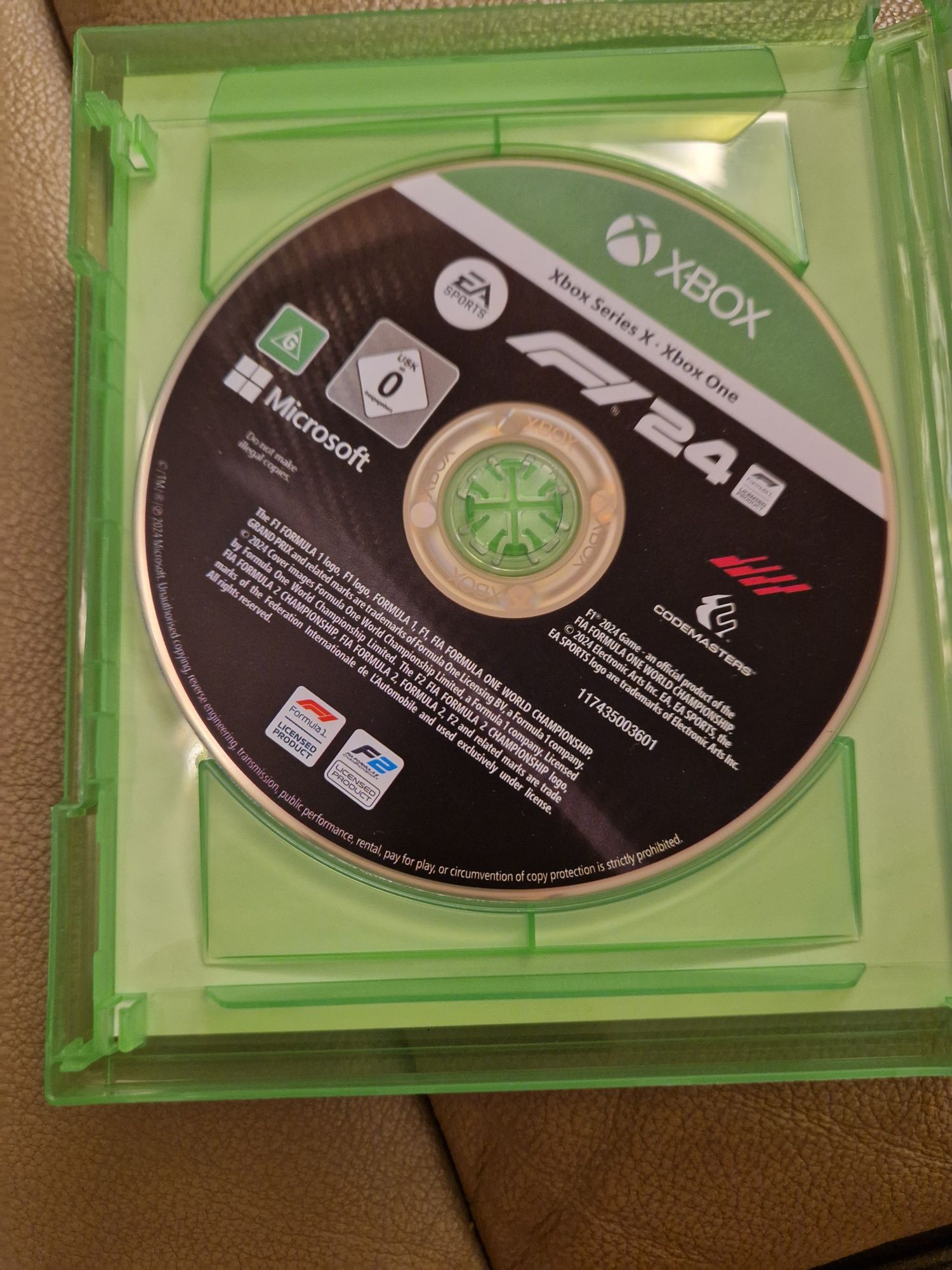 Xbox series X + F1 24