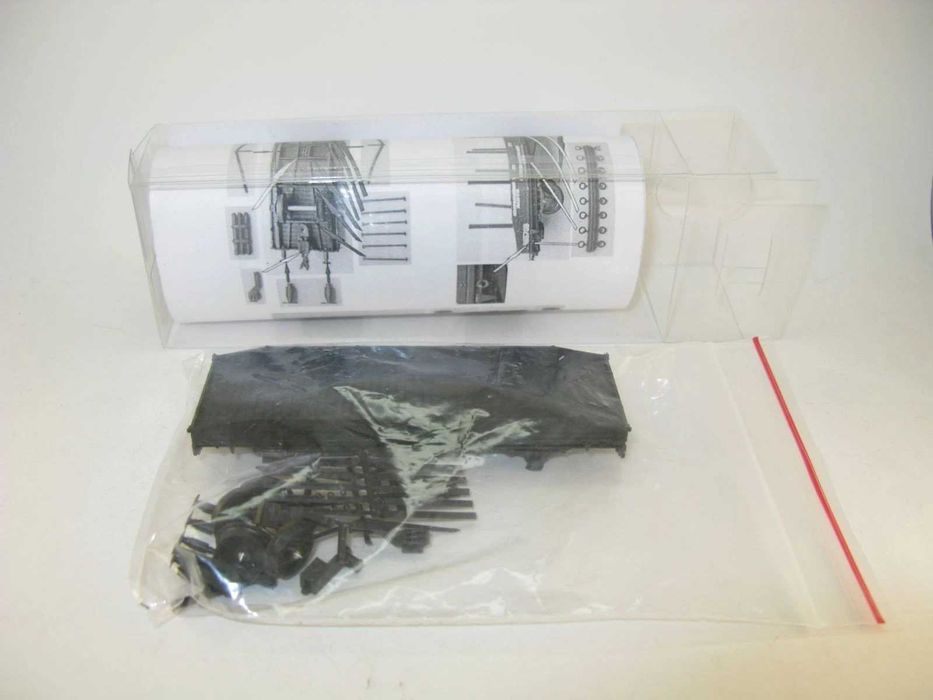 Платформа 2х осная 20т. СЖД III эпохи модель для сборки 1:87 H0