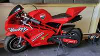 Mini moto GP 50cc Ducati como nova potente 2 escapes