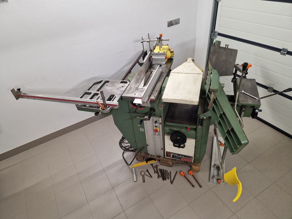 Wieloczynnościowa Wyrówniarka Grubościówka Piła Frezarka Wiertarka