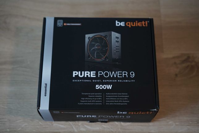 Zasilacz komputerowy be quiet! Pure Power 9 500W 80+ Silver