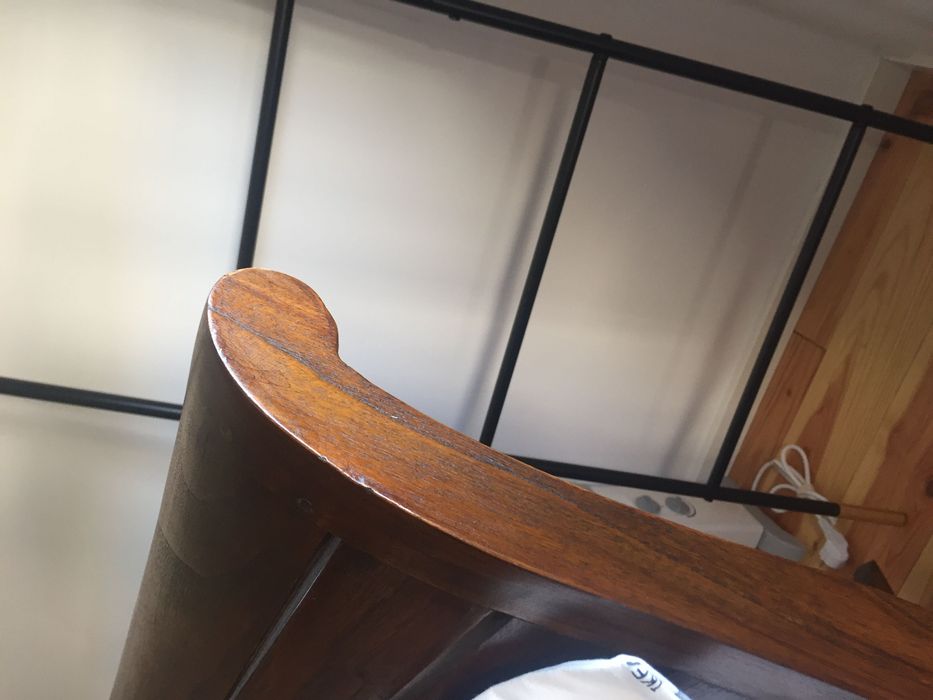 Cadeirão balouço madeira maciça