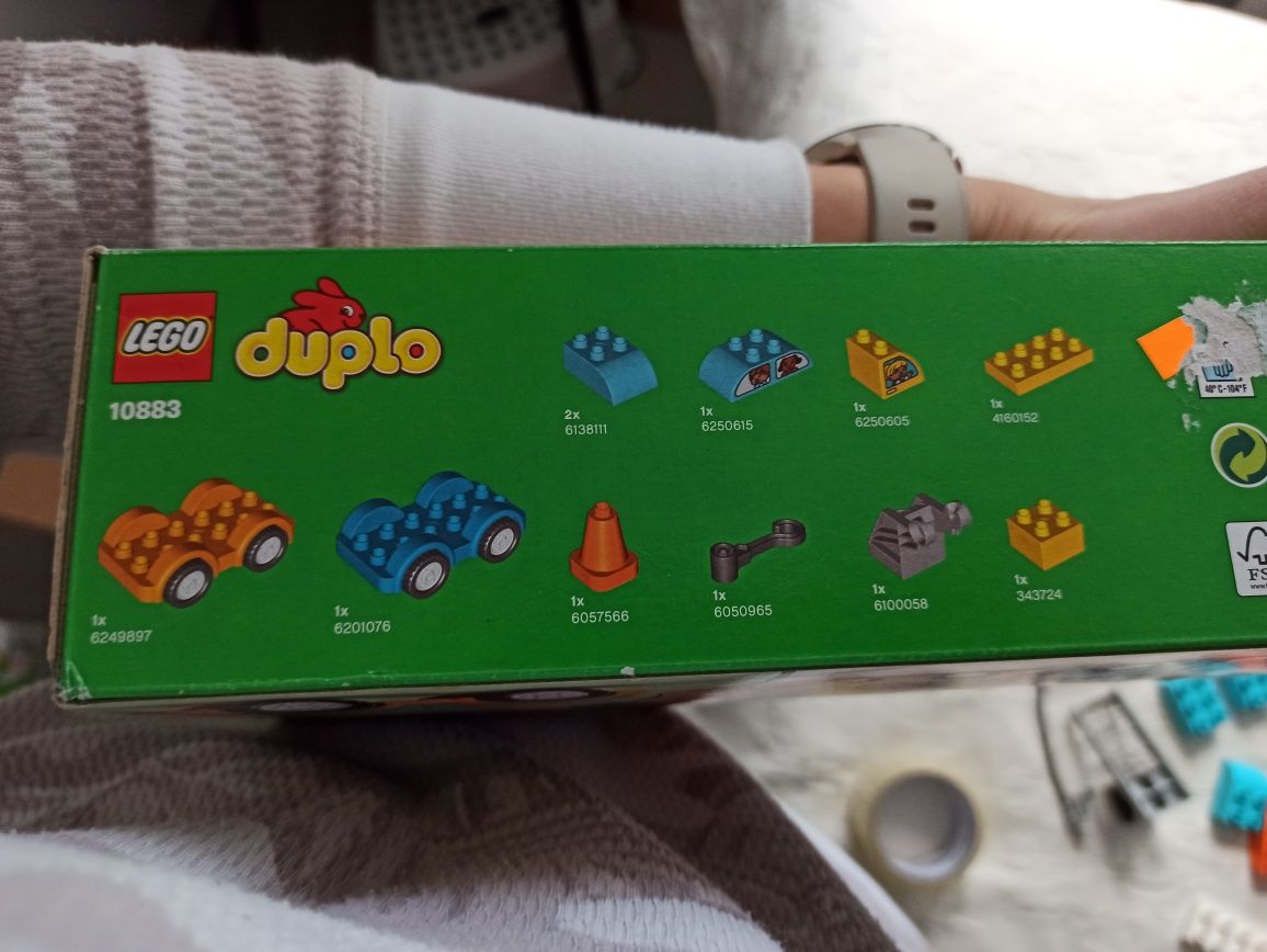 Lego duplo mój pierwszy holownik 10883 pojazdy