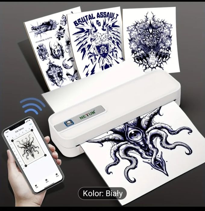 Drukarka termiczna do tatuaży lub dokumentów