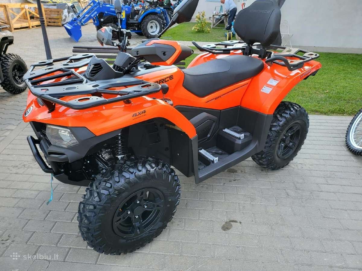 CFMOTO 450L EPS 2023 НОВА МОДЕЛЬ! Lava orange доставка по Україні!