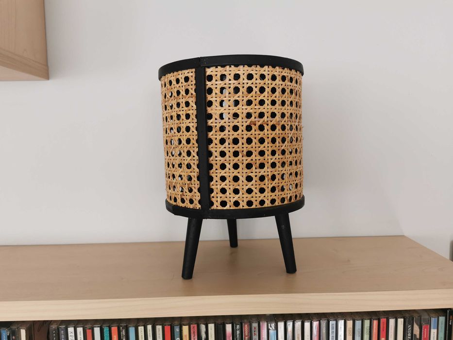 Osłonka z wkładem rattan też na świeczkę