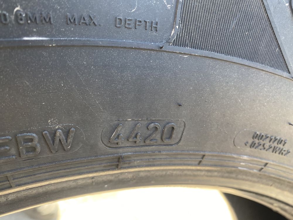 4x 315/80 r22.5 GOODYEAR omnitrack D komplet napedowy