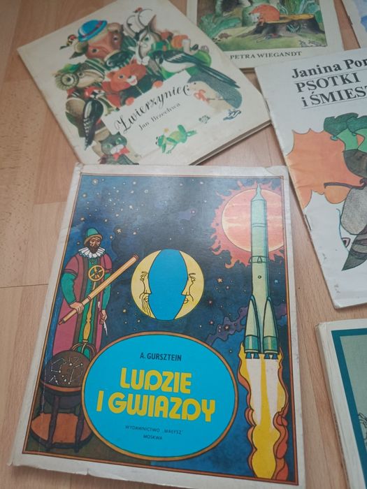 Zestaw książek stare książki dla dzieci