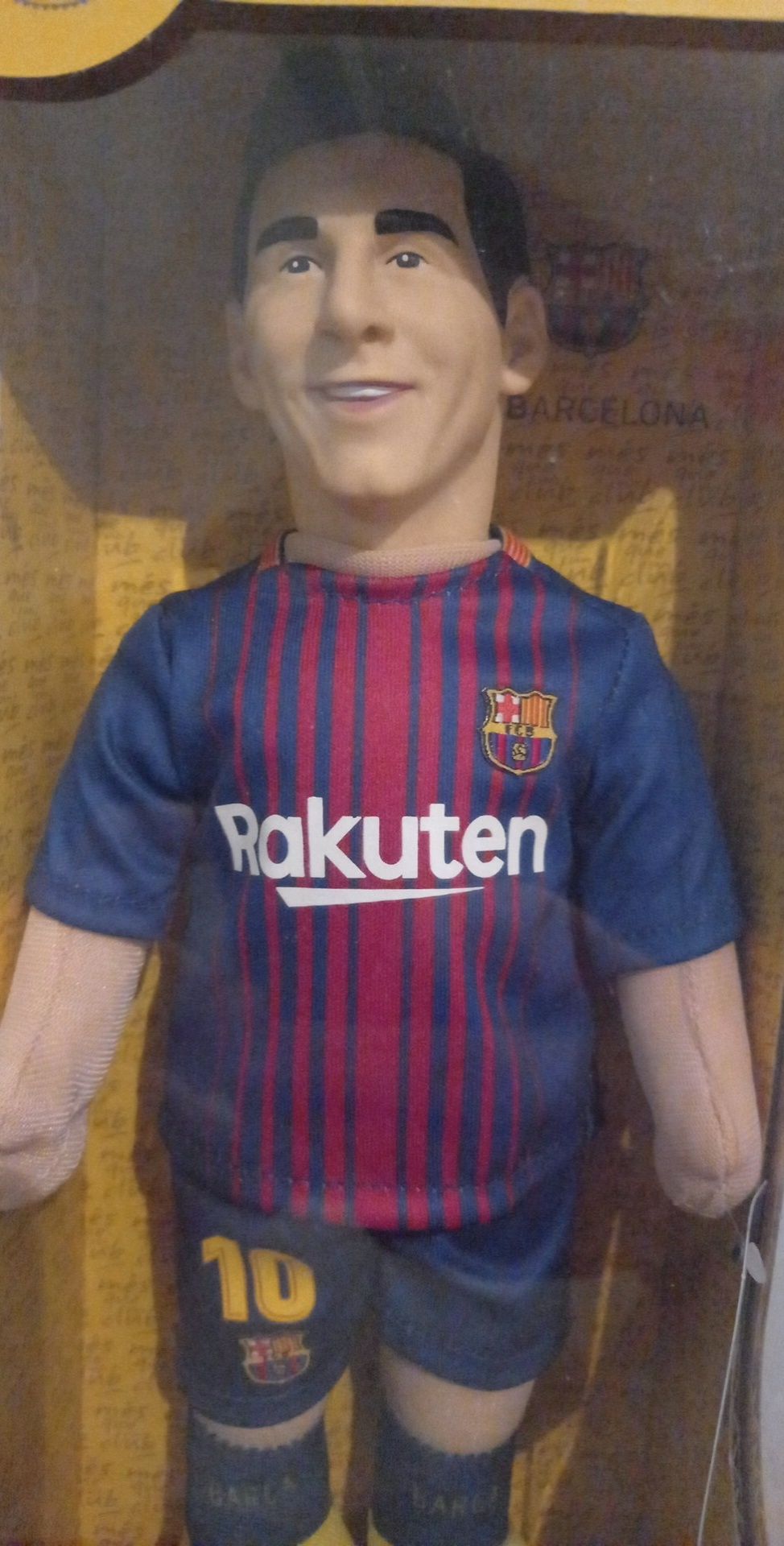 Boneco do Messi - Barcelona