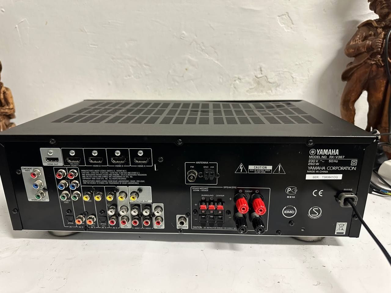5.1 AVR Amplituner Yamaha RX V 367 , 120 Wat, 3D HDMI