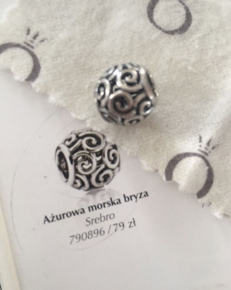 Charms oryginał Pandora Azurowa morska bryza