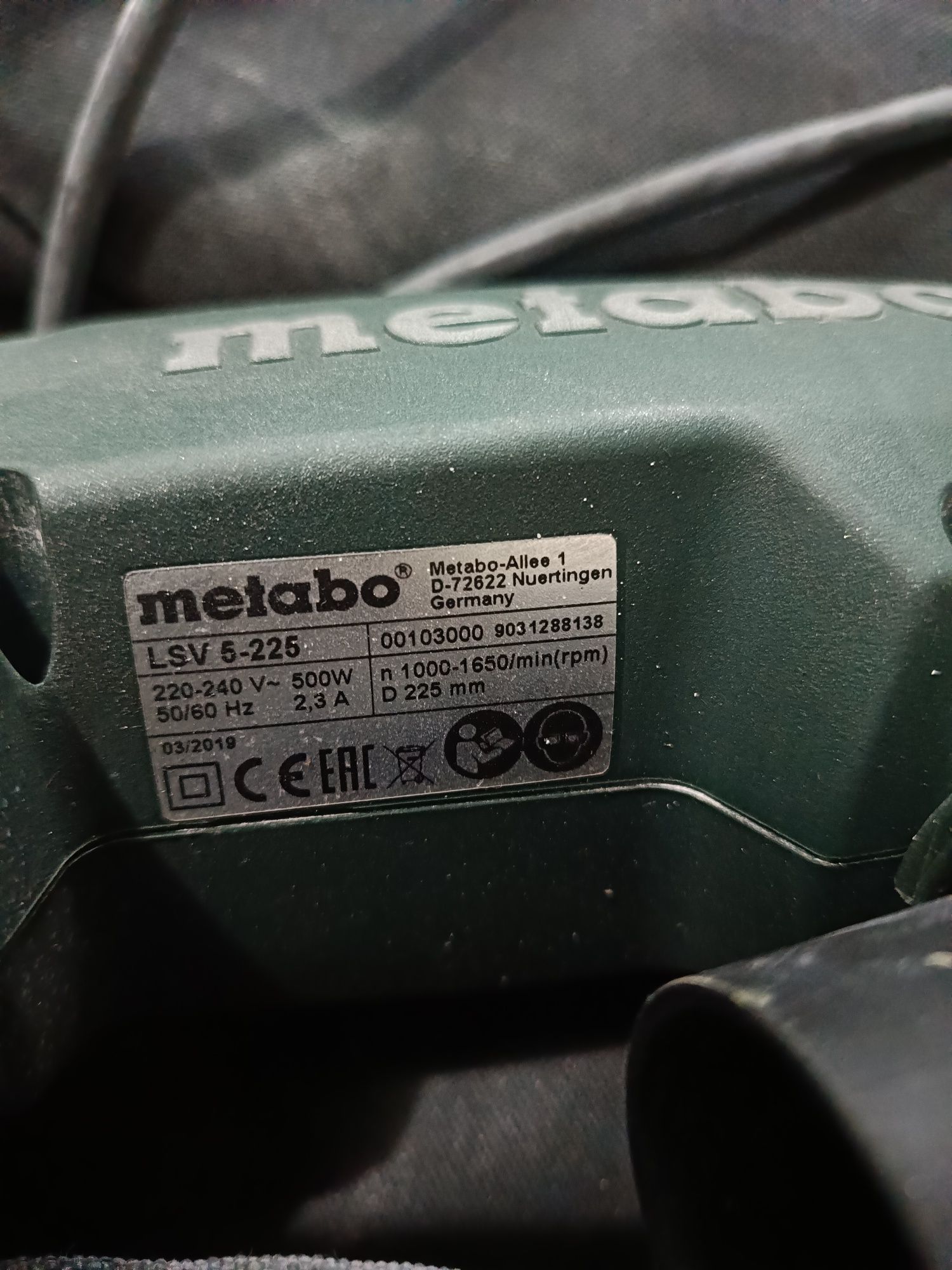 Żyrafa do szlifowania Metabo