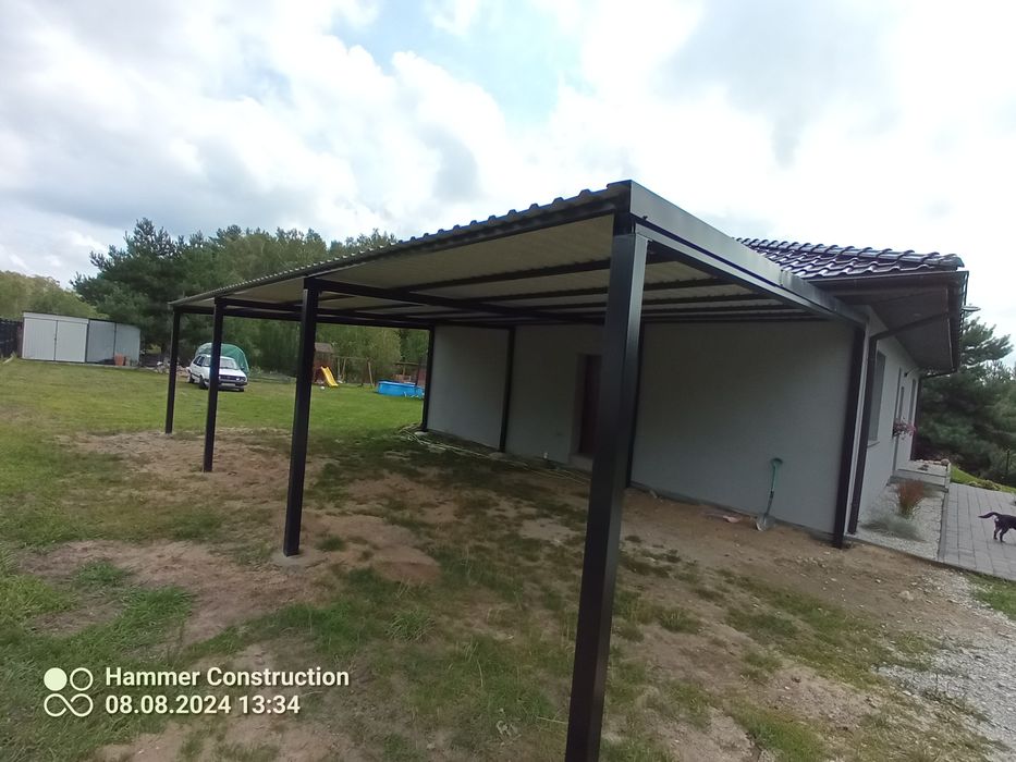 Wiata zadaszenie hala