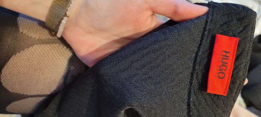 Sukienka Hugo Boss czarna XS