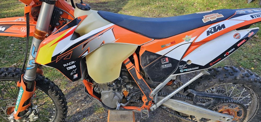 KTM 450 EXC. 2015r. Akrapovic. Cross, Enduro.