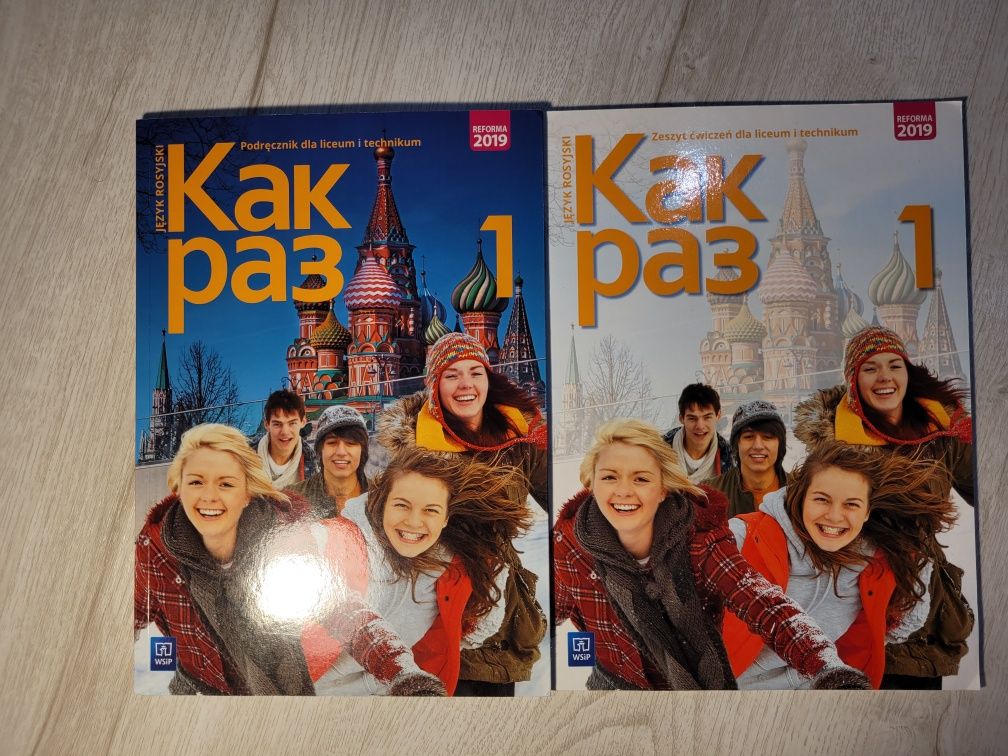 Podręcznik i Zeszyt ćwiczeń Kak raz 1