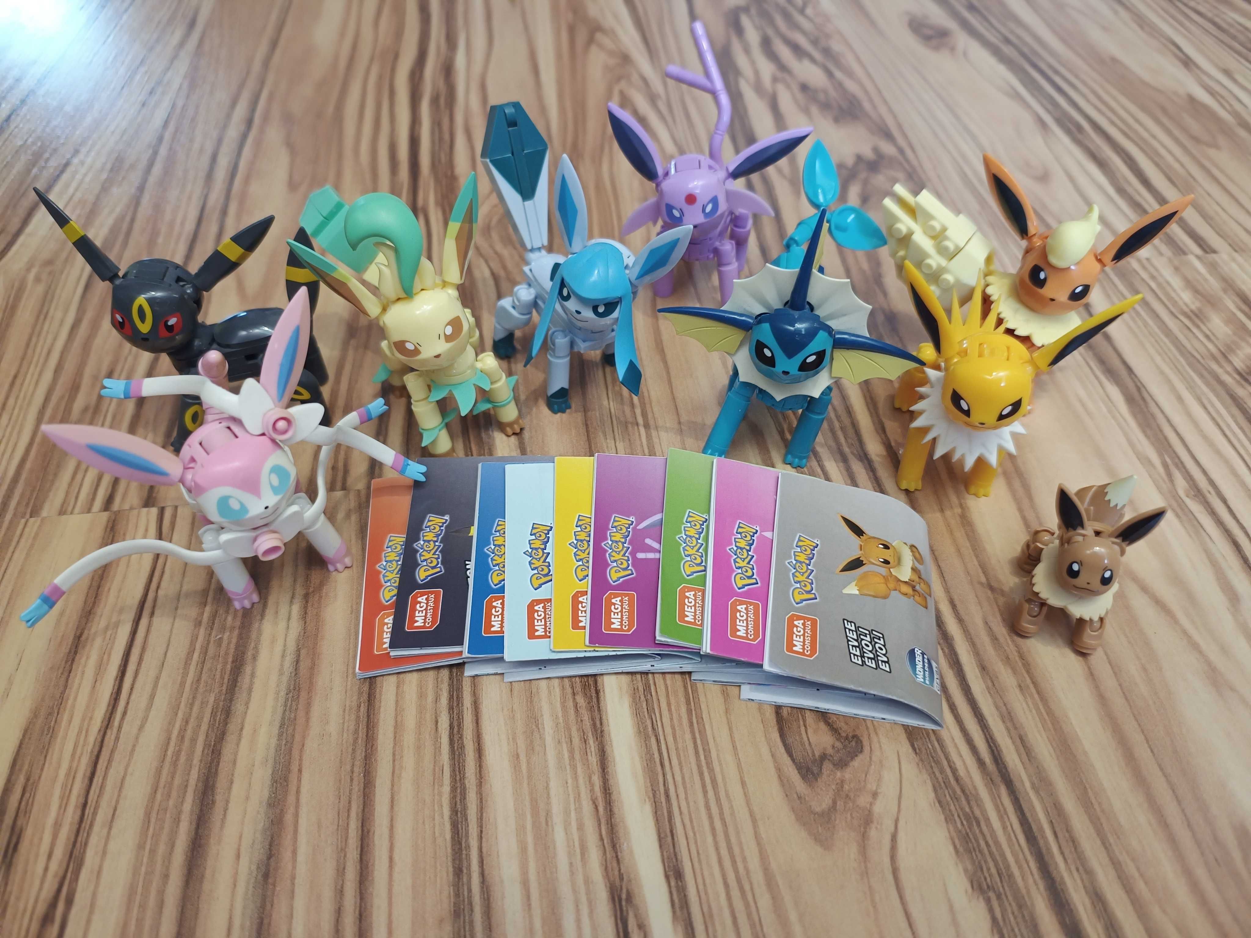 Mega Construx Pokemon Eevee i jego 8 ewolucji