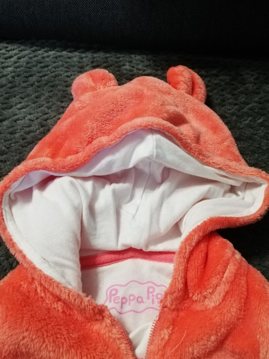 Piżama jednoczęściowa dla dziewczynki świnka peppa 80-86