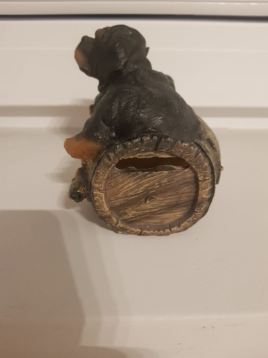 Figurka skarbonka pies