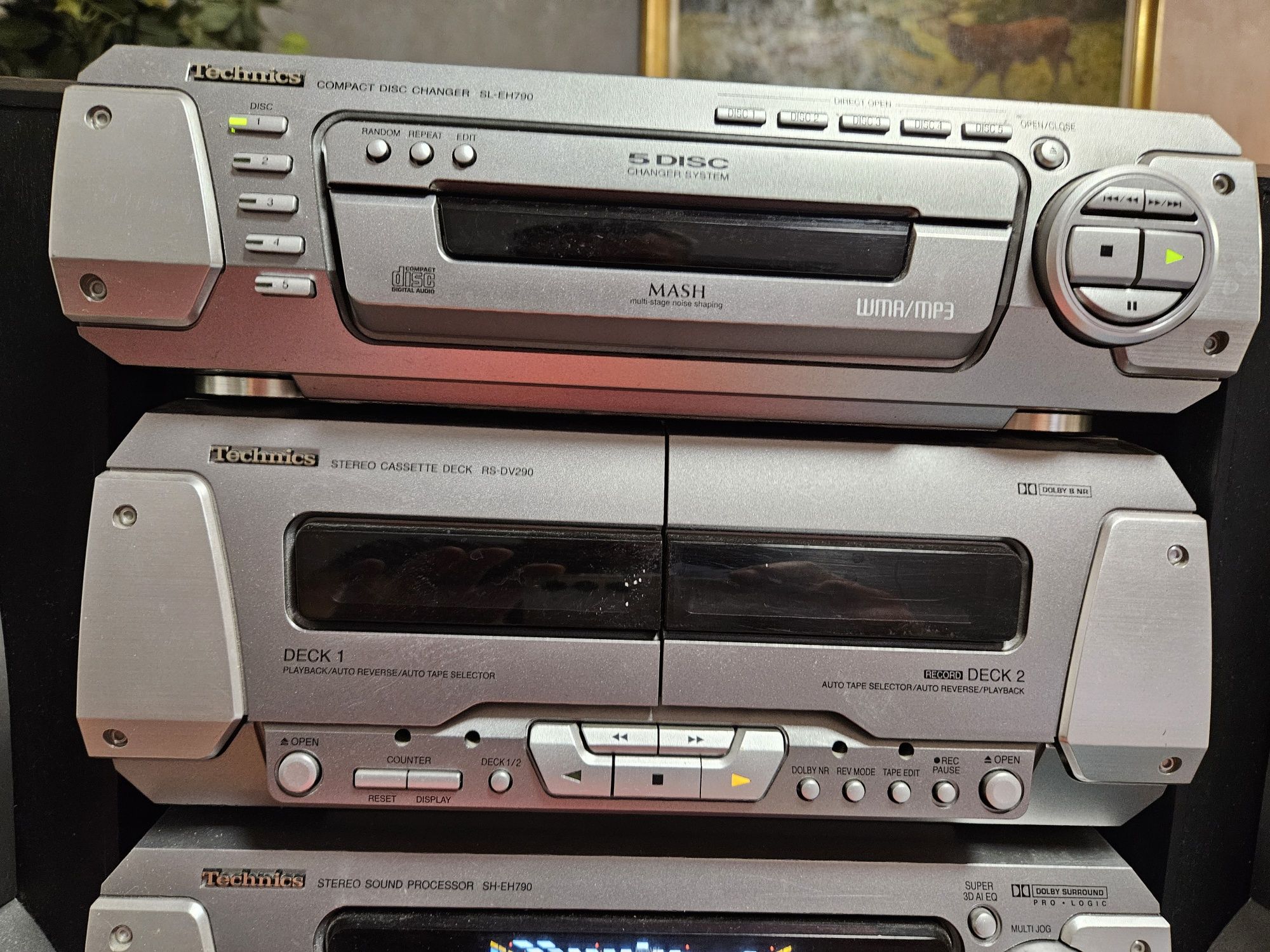 Wieża Technics audio system