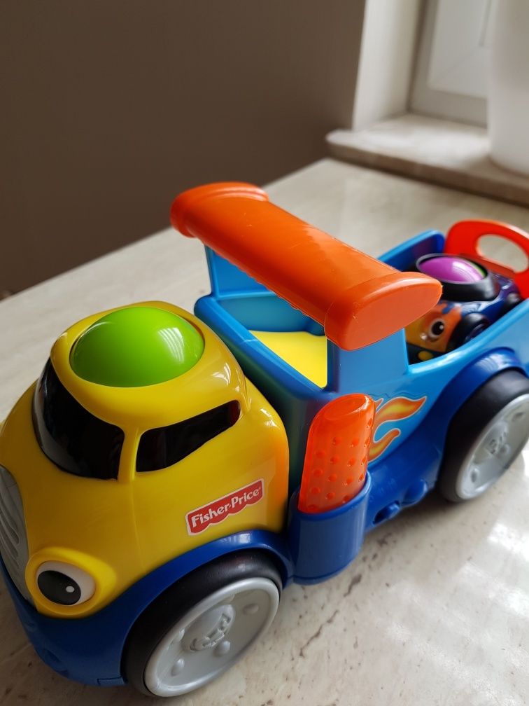 Fisher-price ciężarówka interaktywna