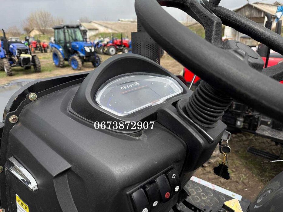 Минитрактор Скаут TY404 Двухдисковое сцепл Реверс Ровный пол Доставка