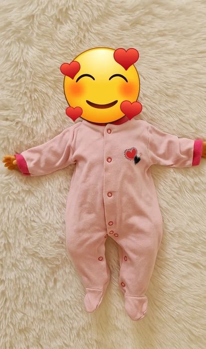 Pajacyk pudrowy róż