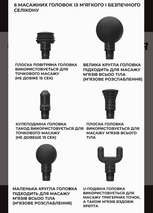 Мощный перкуссионный масажер, в чемоданчике