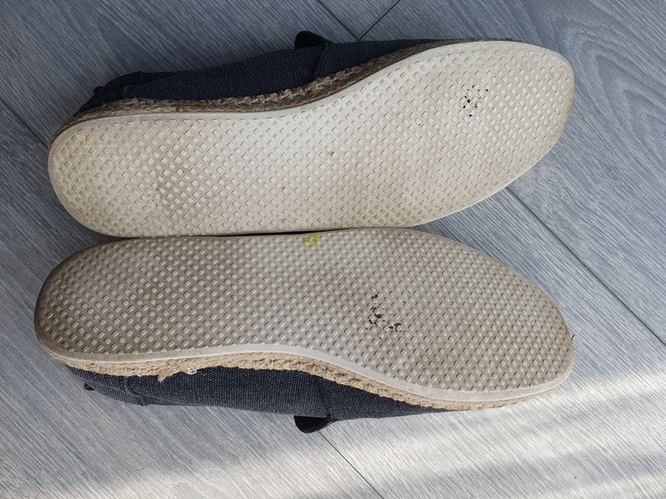 Espadryle Toms. Szare, męskie. 41/8,5