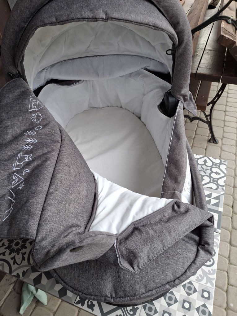 Gondola husky baby design + materac wózek nosidło