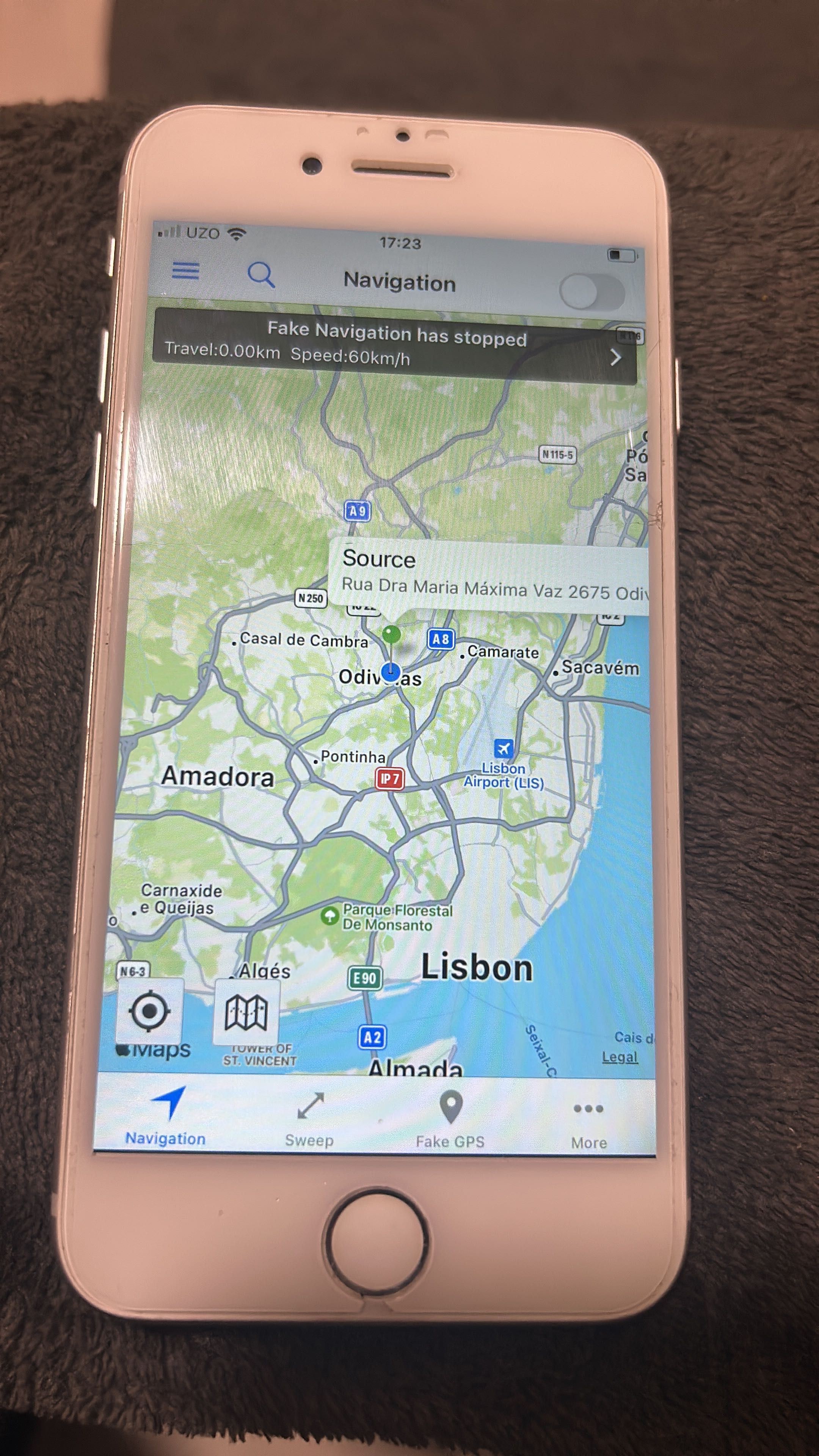 Iphone 7 128gb com robô