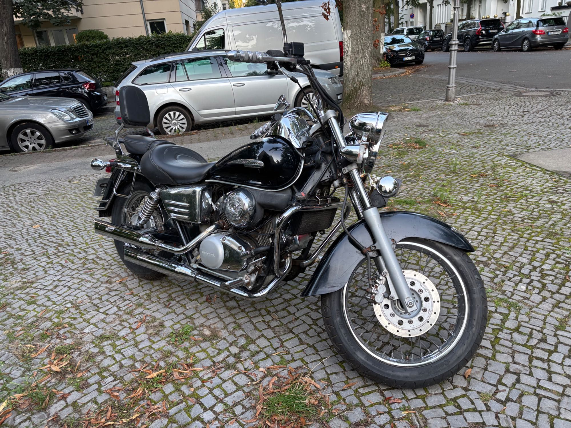 Honda Shadow 125 do dopieszczenia