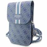 Torebka Guess 4G Stripes - niebieska