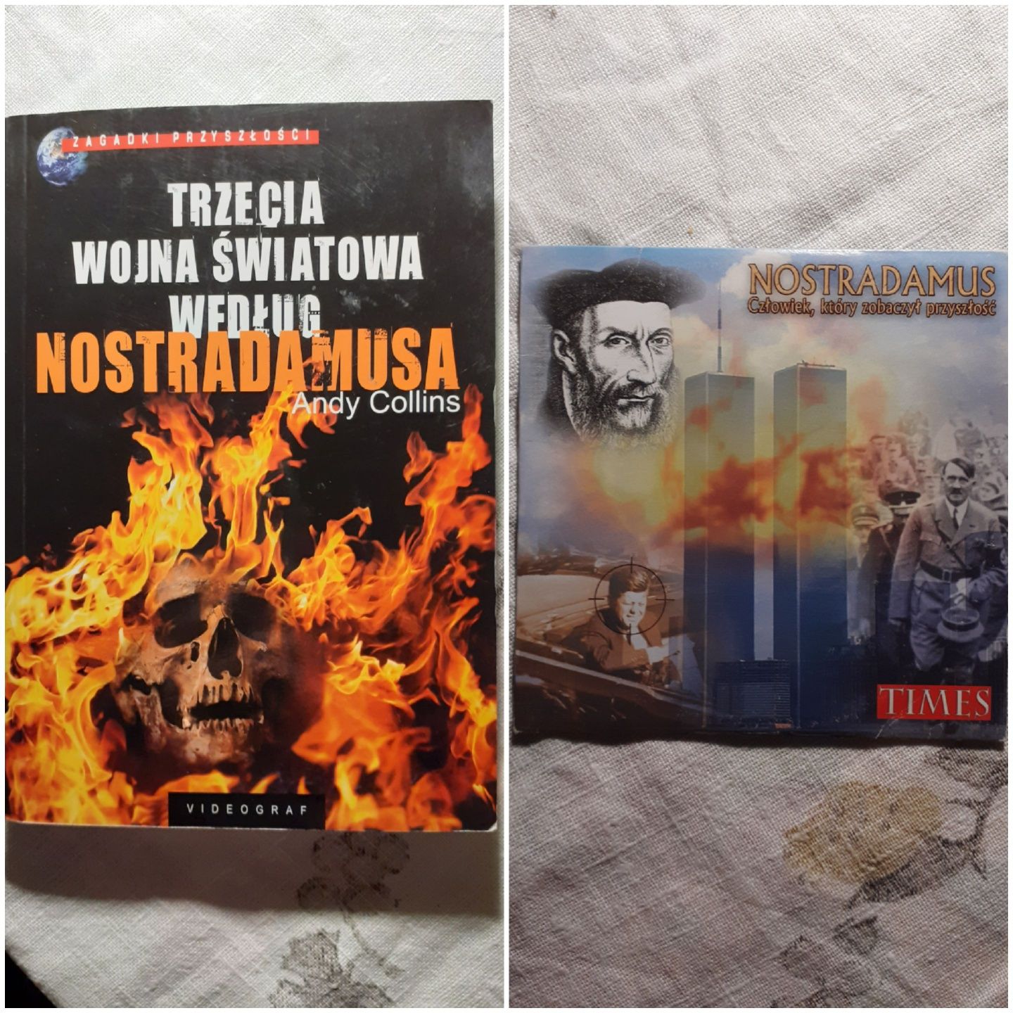 Zestaw Nostradamus płyta CD i książka