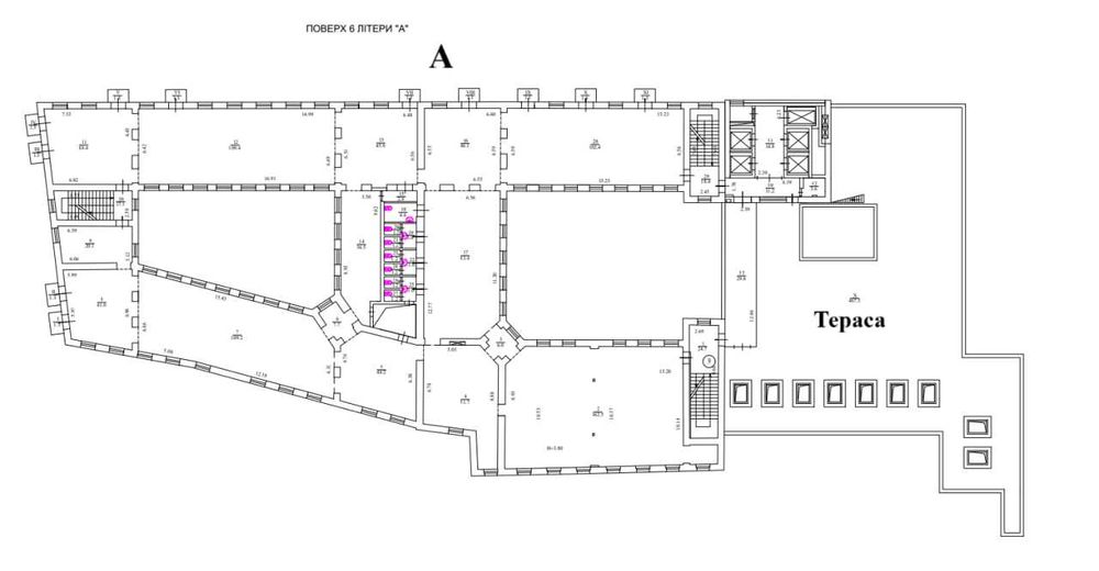 Оренда офіса 1095 кв.м + тераса. Центр. Хрещатик.