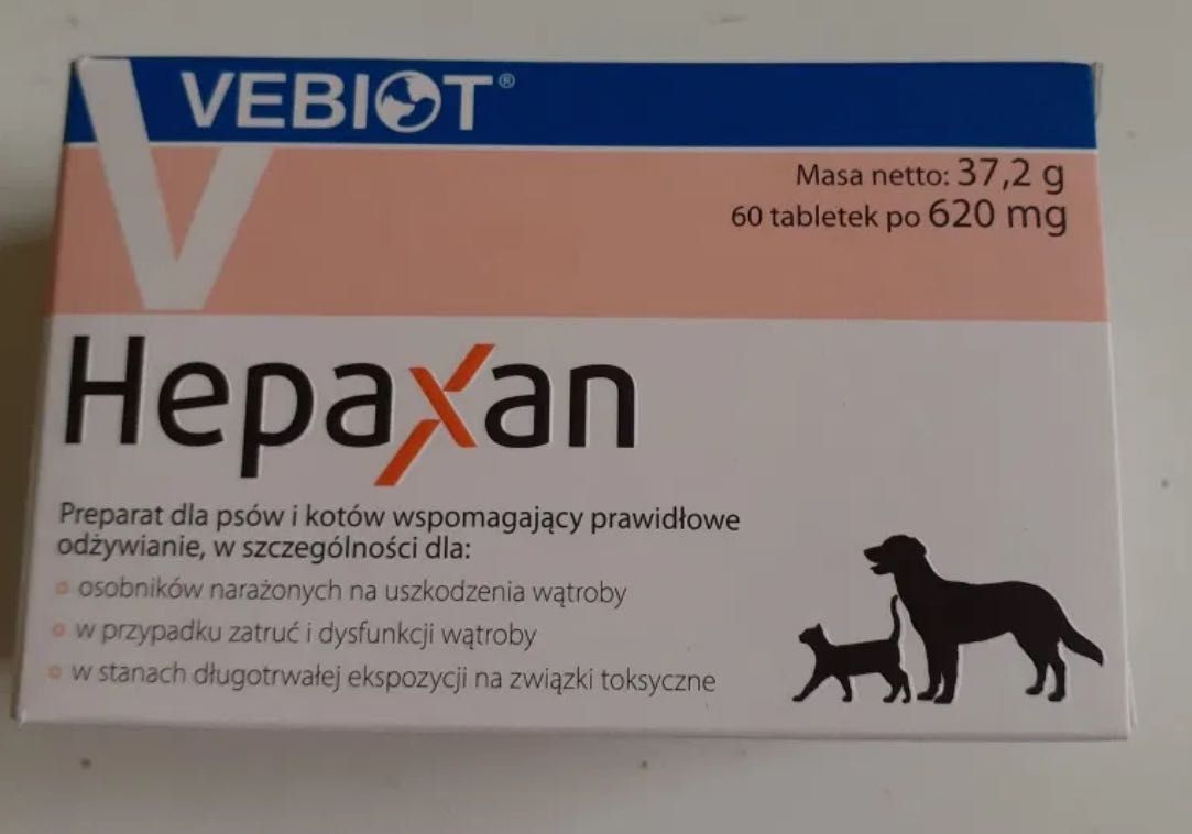 Hepaxan na wątrobę 40 tabletek