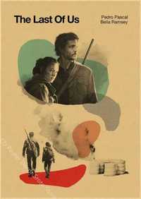 PIĘKNY plakat filmowy vintage THE LAST OF US