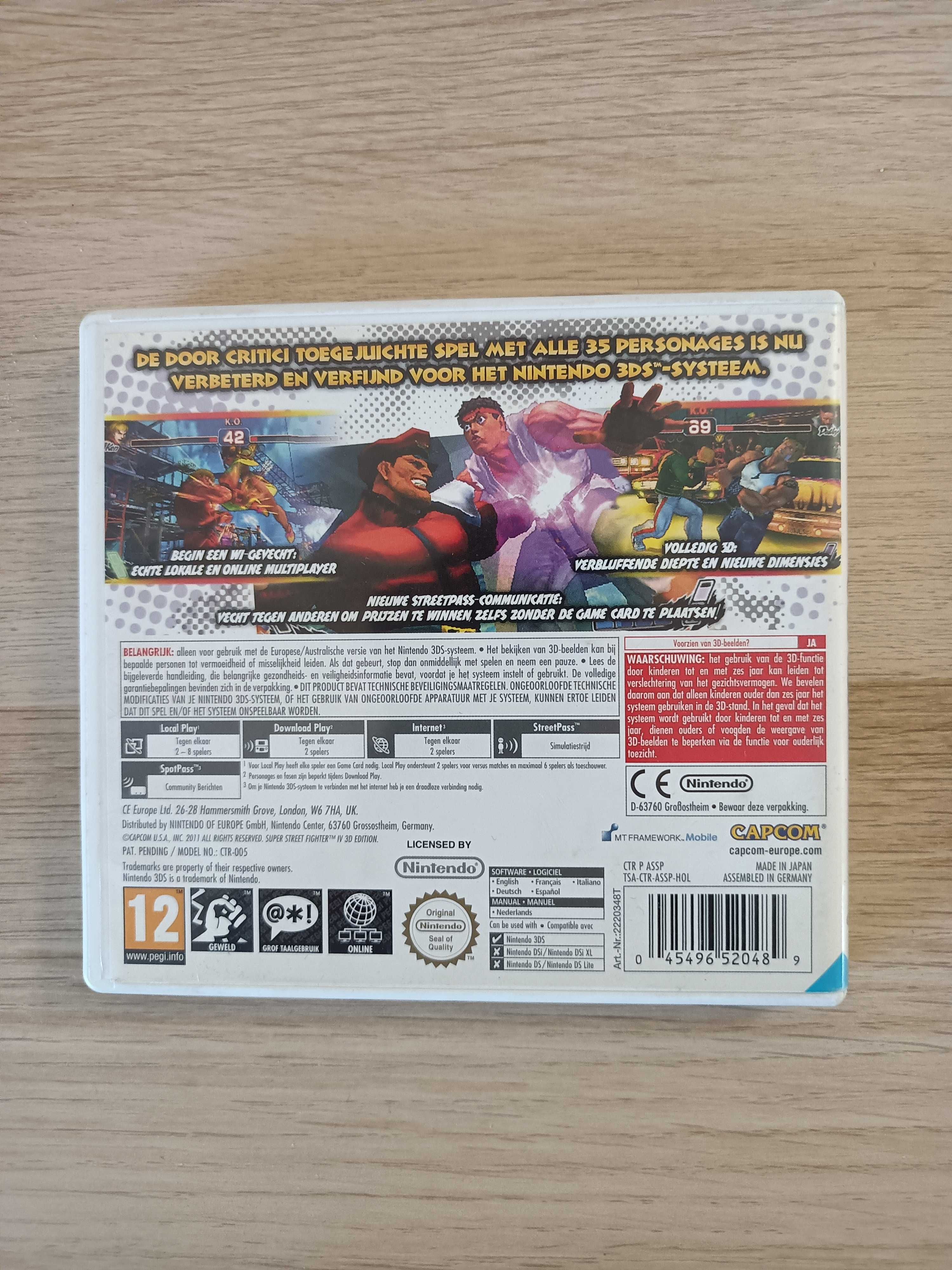 Gra Super Street Fighter IV 3D Edition Nintendo 3DS