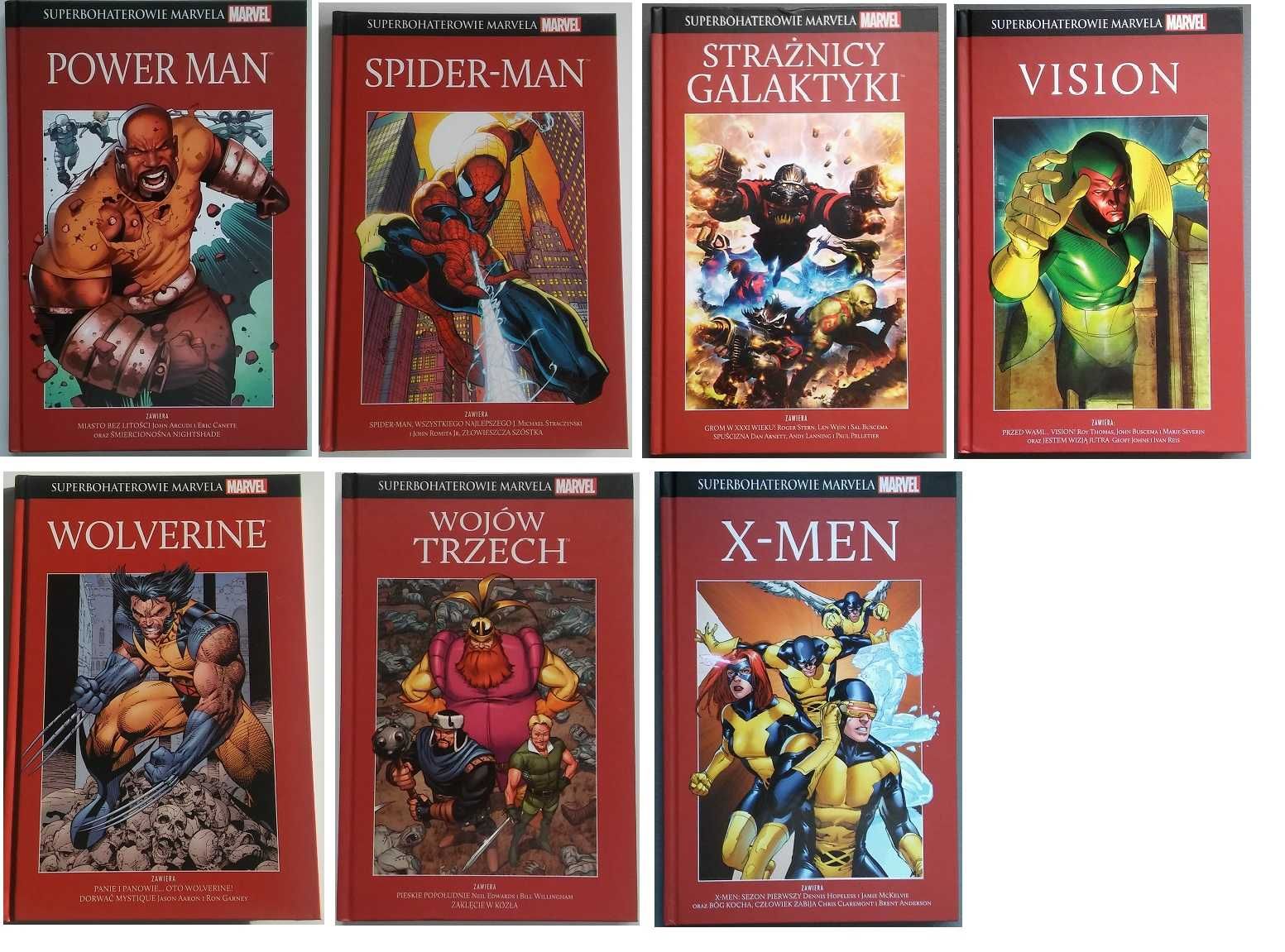 Marvel 1-15 komiksy seria superbohaterowie