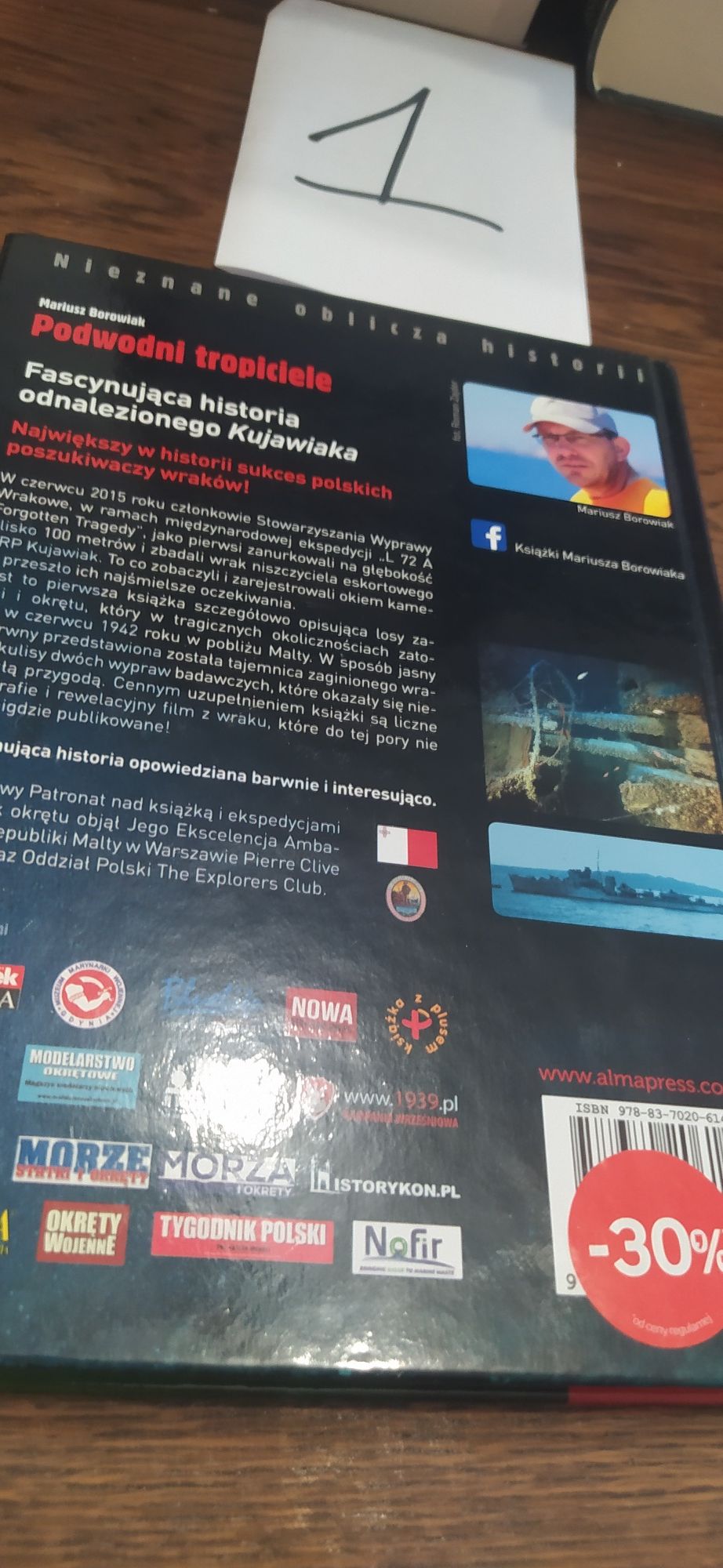 Mariusz Borowiak Podwodni tropiciele z płytą CD!