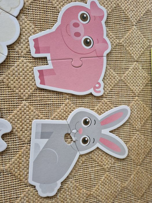 Puzzle animais da quinta