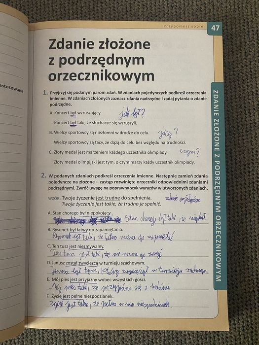 Język polski 8 zeszyt ćwiczeń